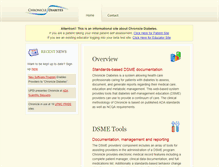 Tablet Screenshot of chroniclediabetes.com